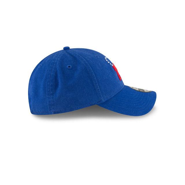 Philadelphia 76ers Core Classic Blue 9TWENTY Adjustable Hat