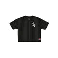 Chicago White Sox Throwback Women's Cropped Pinstripe T-Shirt