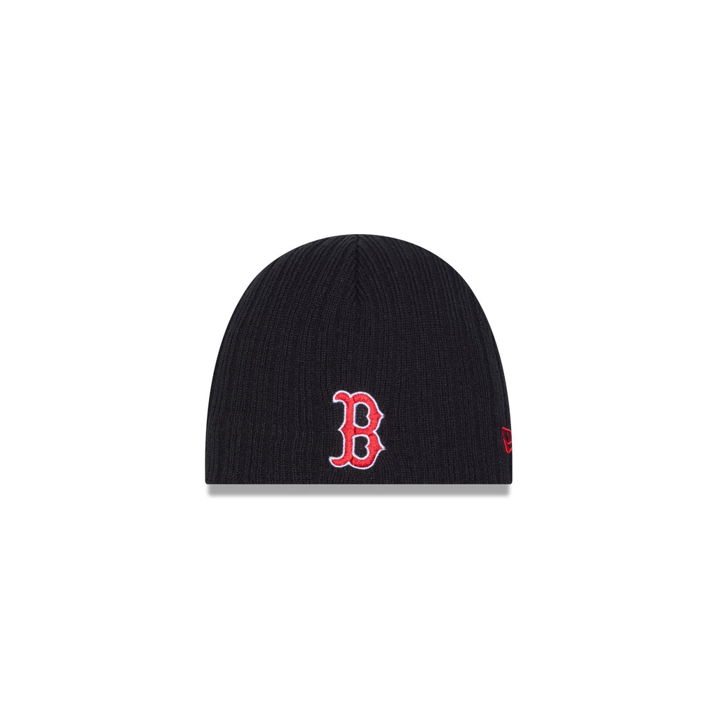 Boston Red Sox Mini Fan Kids Skull Knit Hat