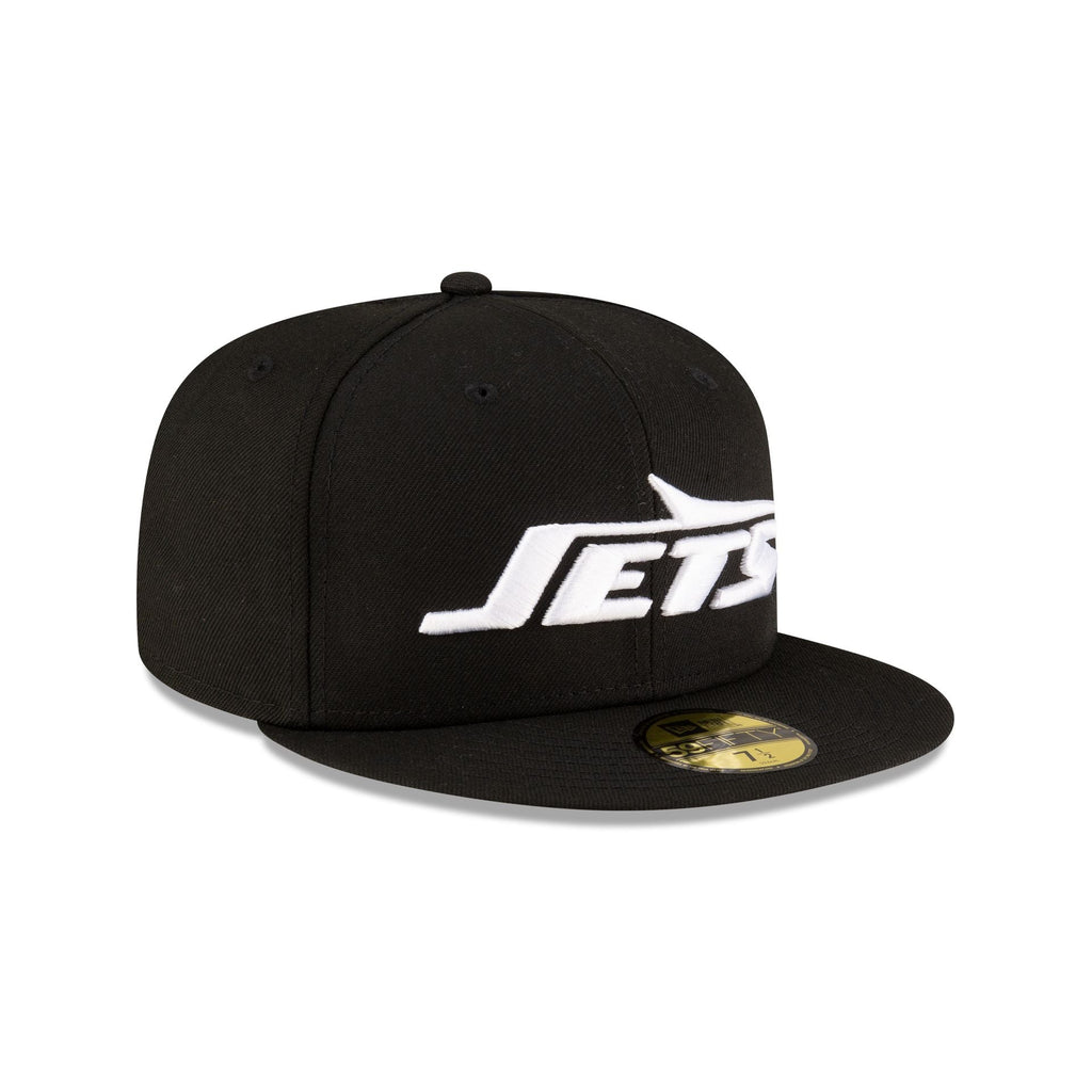New York Jets Basic Black 59FIFTY Fitted Hat