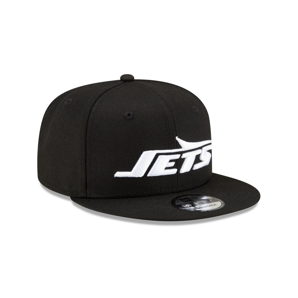 New York Jets Black & White 9FIFTY Snapback