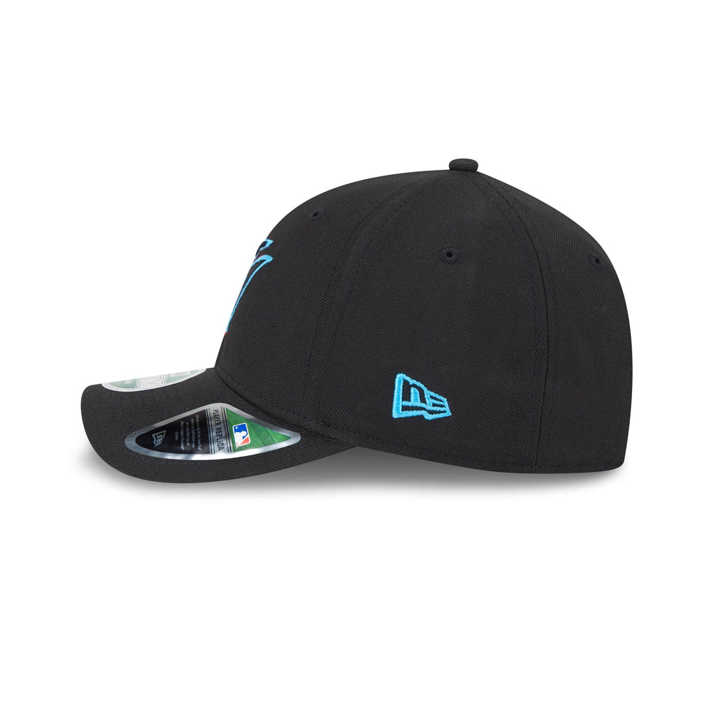 Miami Marlins Game Authentic Collection 9FORTY M-Crown Snapback Hat