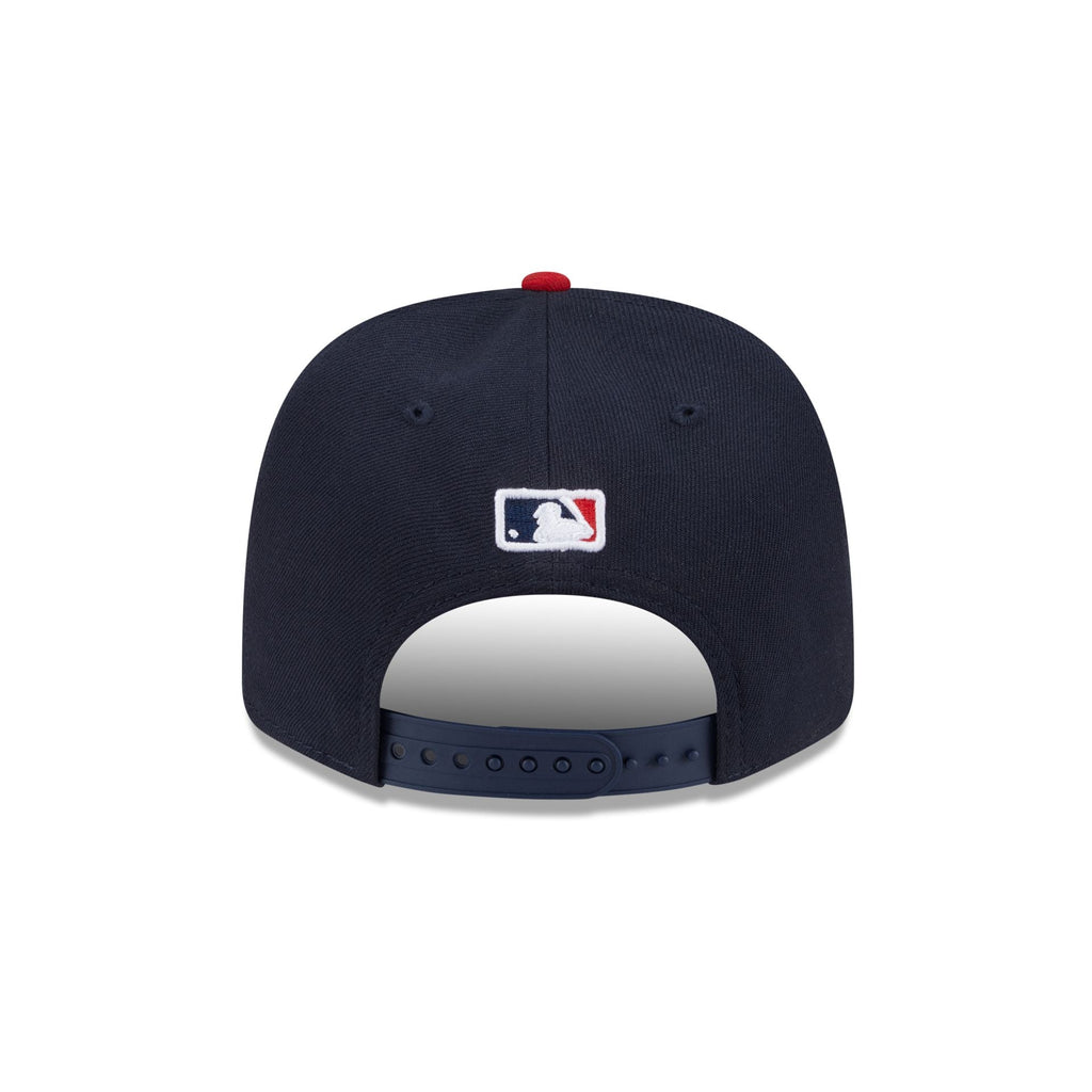 Atlanta Braves Home Authentic Collection 9SEVENTY Stretch-Snap Hat