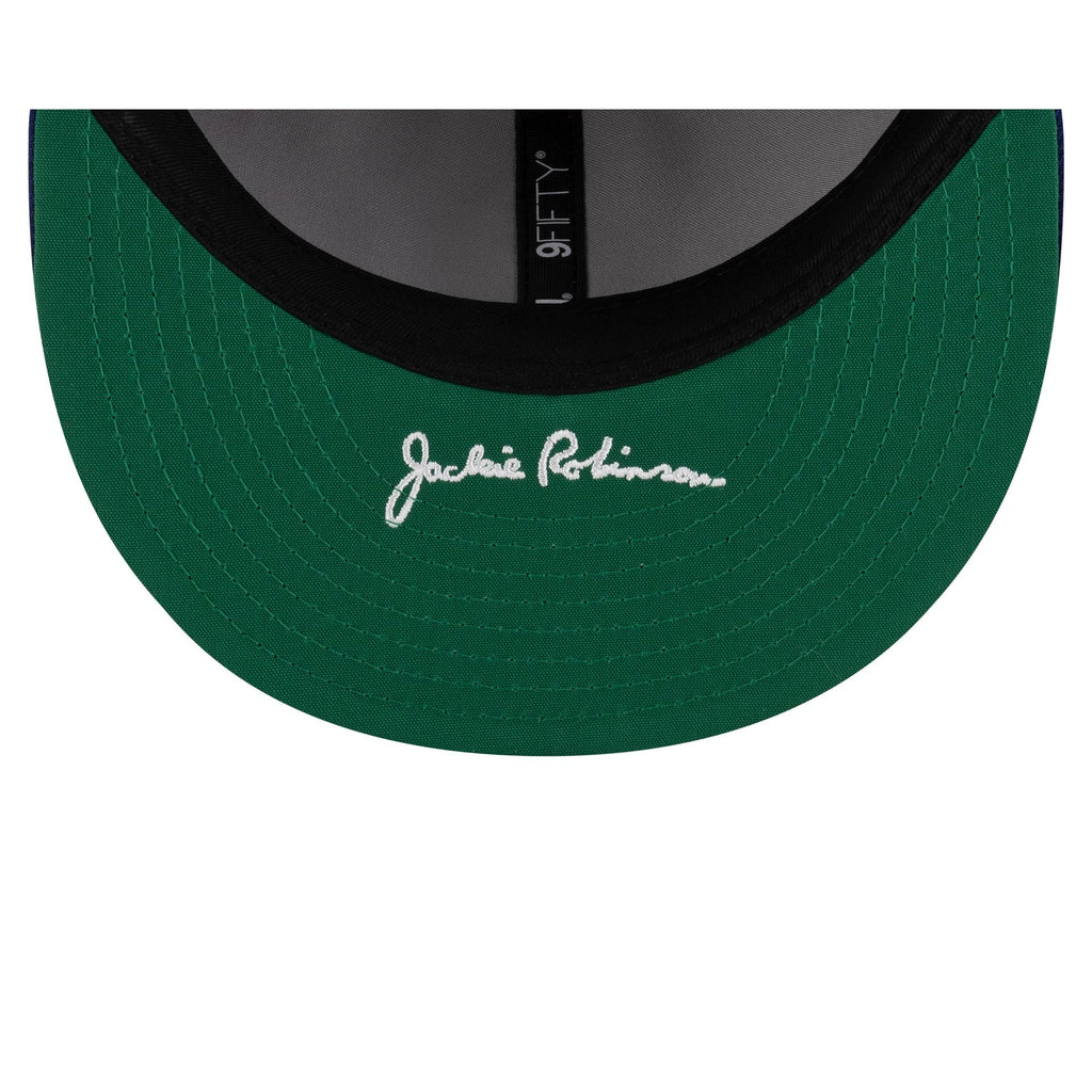 Brooklyn Dodgers Jackie Robinson Day 2025 Retro Crown 9FIFTY Snapback Hat