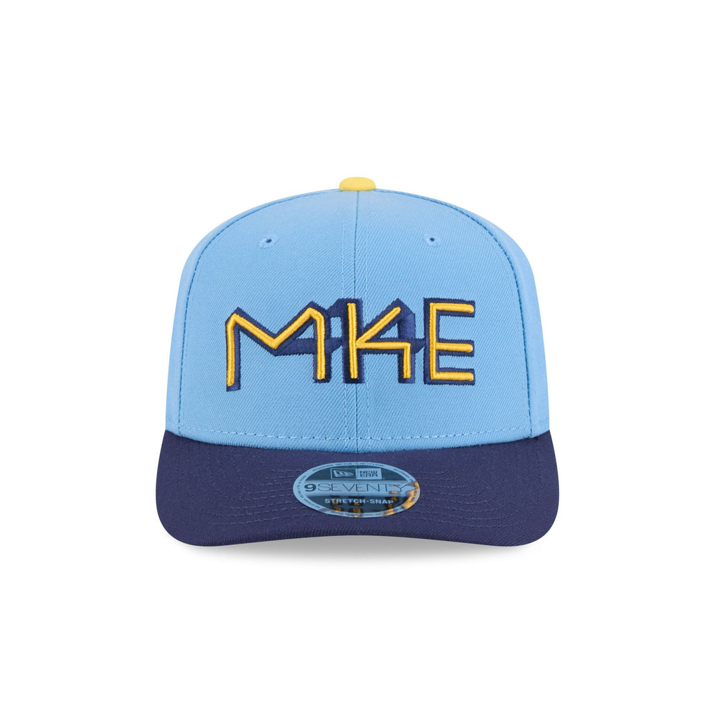 Milwaukee Brewers City Connect 9SEVENTY Stretch-Snap Hat