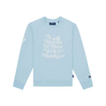 New York or Nowhere x New York Yankees Pinstripe Blue Crewneck