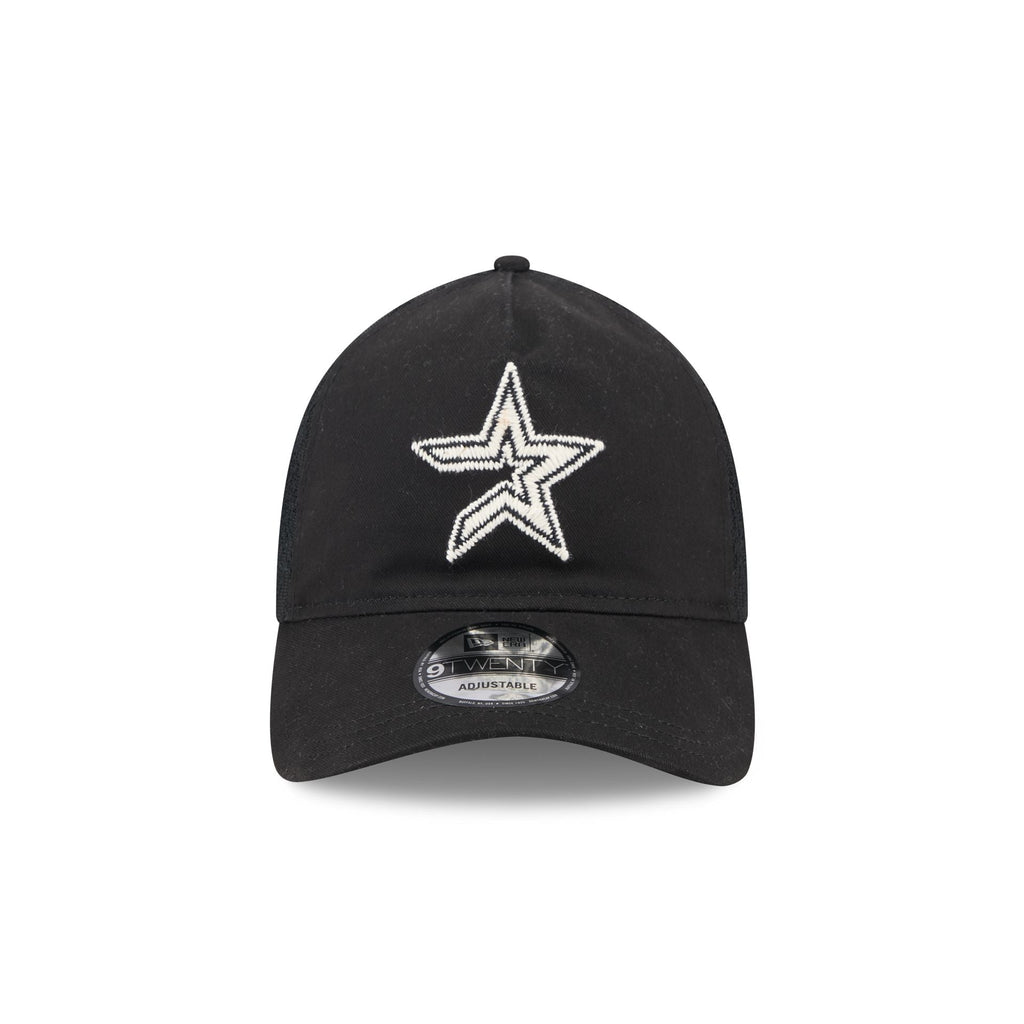 Houston Astros Embroidered Mesh 9TWENTY A-Frame Adjustable Hat