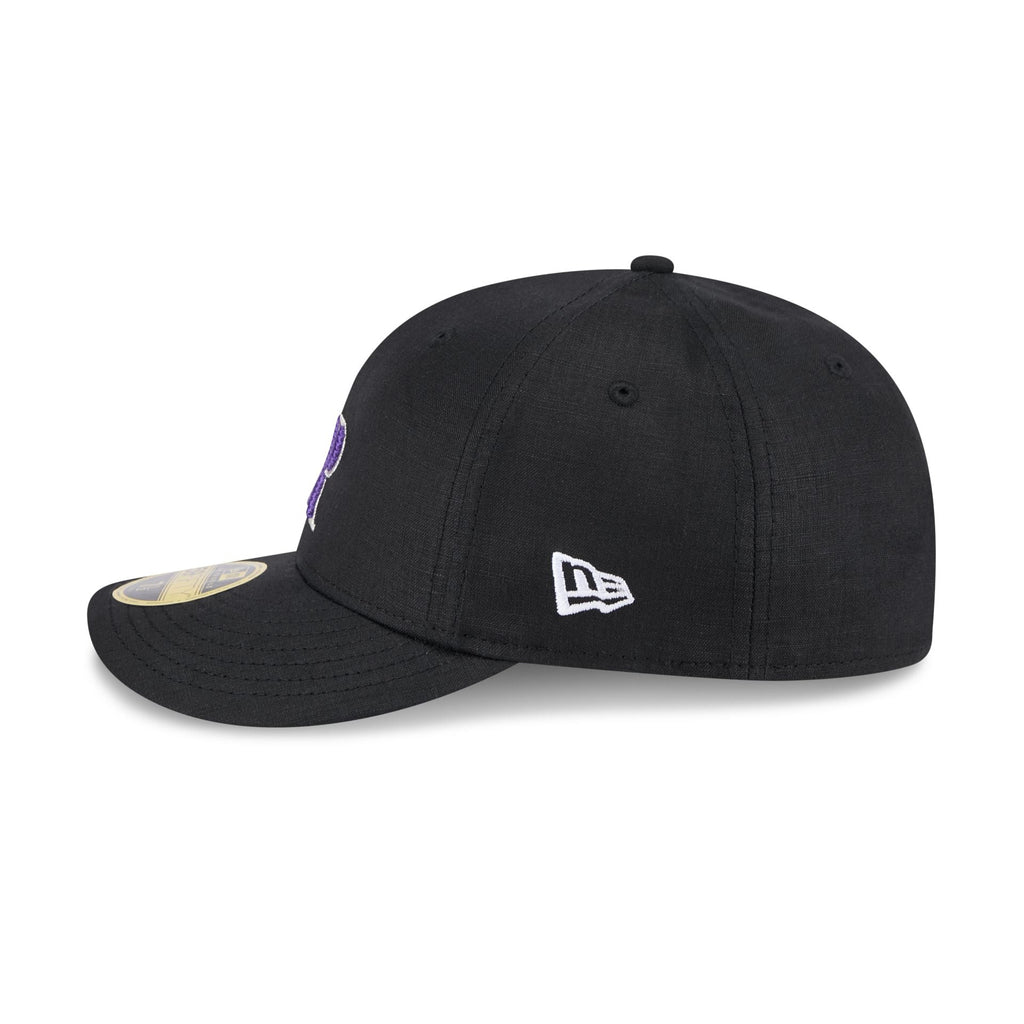 Colorado Rockies Snake Scale Logo Low Profile 59FIFTY Fitted Hat