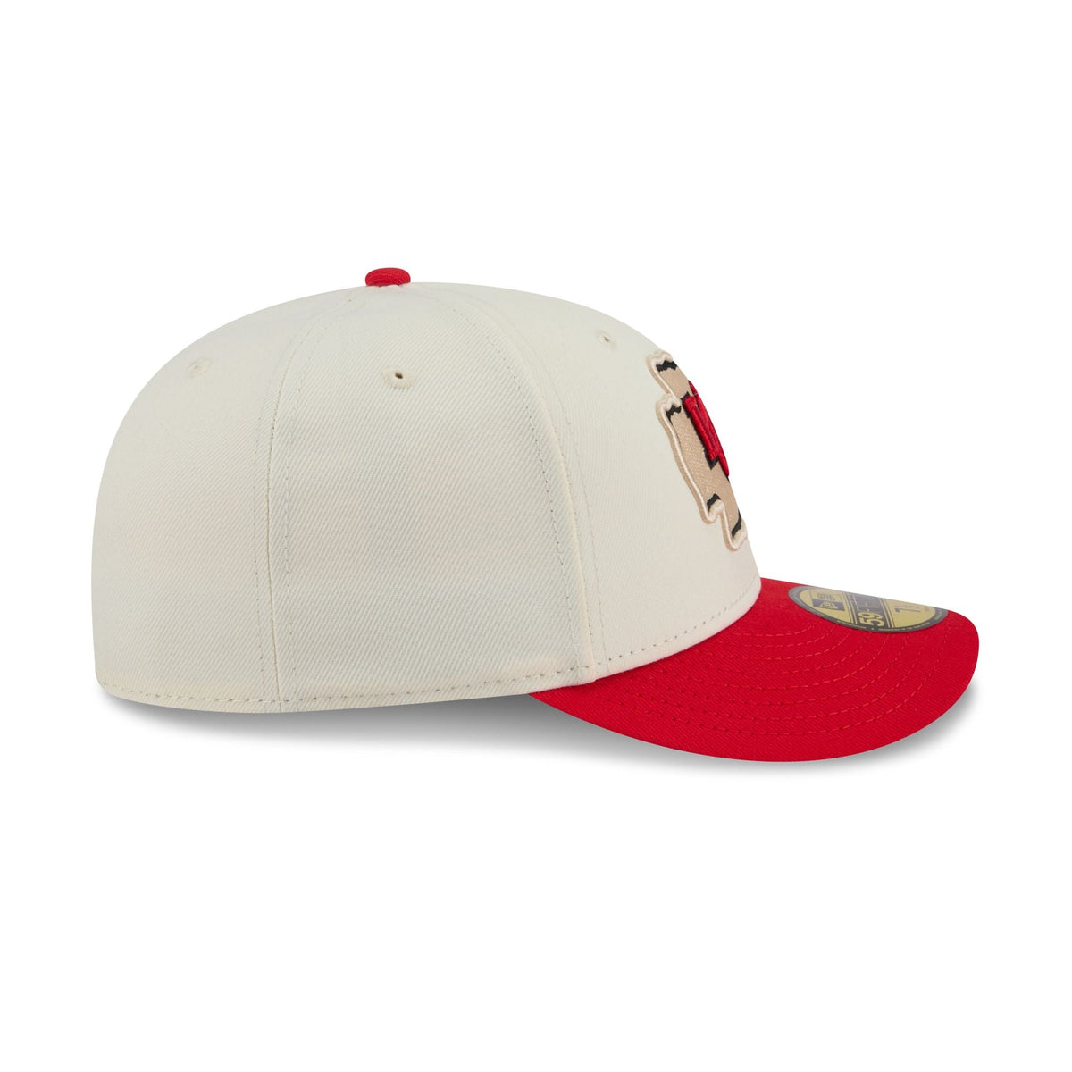 Kansas City Chiefs Tonal Florals White 59FIFTY Fitted Hat