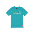 Miami Dolphins Throwback Retro Pinstripe T-Shirt