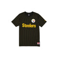 Pittsburgh Steelers Throwback Retro Pinstripe T-Shirt