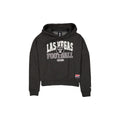 Las Vegas Raiders Throwback Women's Glitter Hoodie