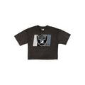 Las Vegas Raiders Sport Night Black Cropped Women's T-Shirt