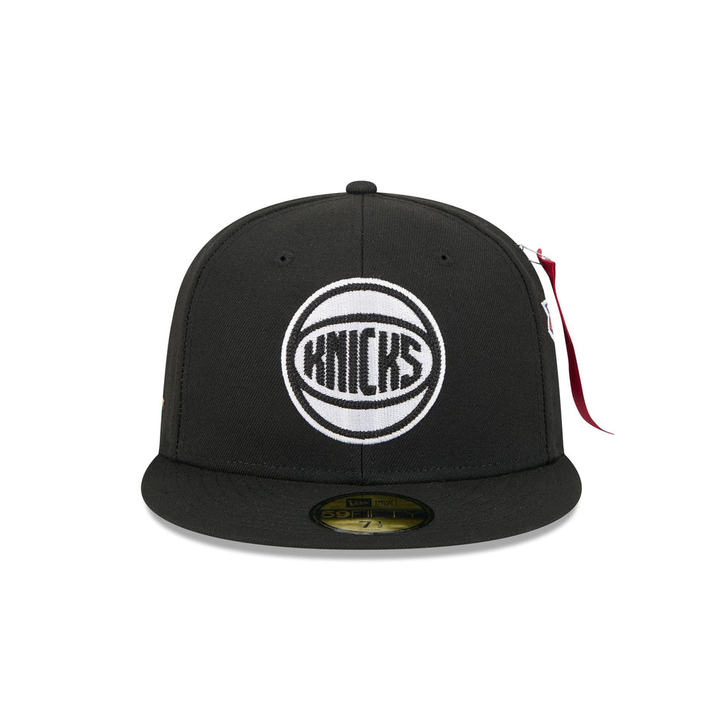 Alpha Industries x New York Knicks Black 59FIFTY Fitted Hat