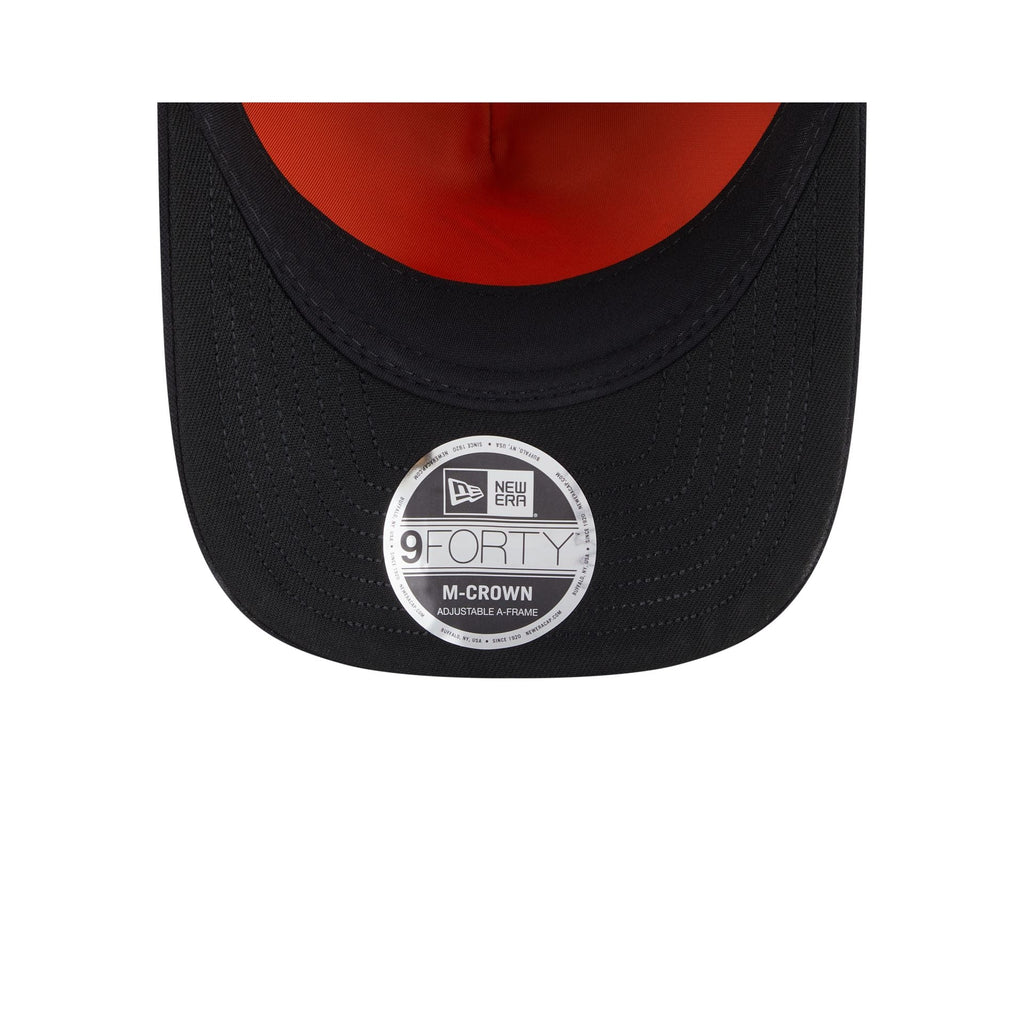 Alpha Industries x Miami Dolphins Black 9FORTY M-Crown A-Frame Snapback Hat