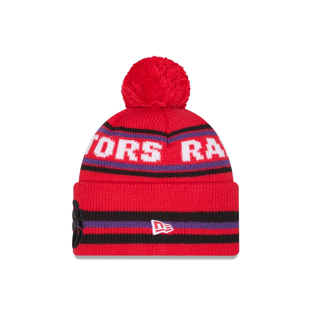 Toronto Raptors Classic Pom Knit Hat