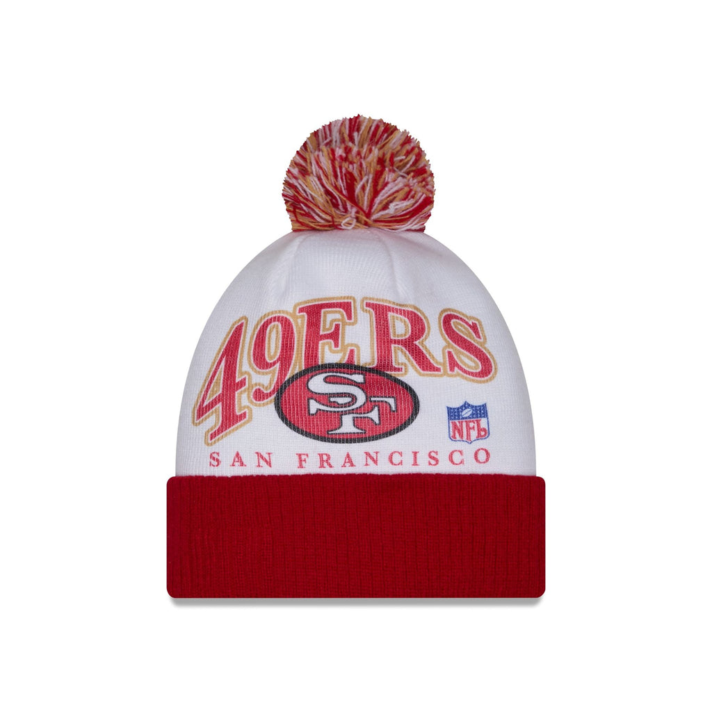 San Francisco 49ers Spirit Pom Knit Hat