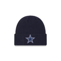 Dallas Cowboys Waffle Stitch Knit Beanie Hat