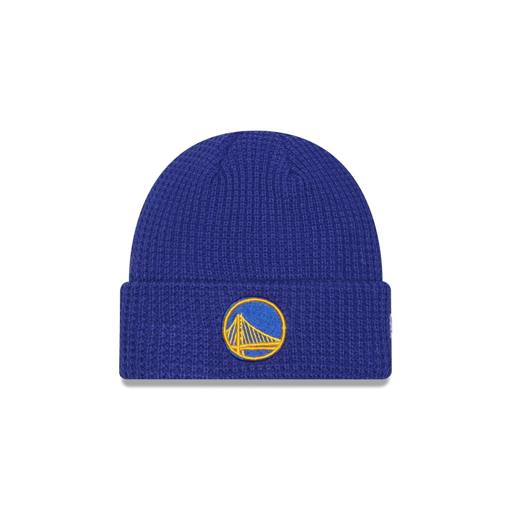 Golden State Warriors Waffle Stitch Knit Beanie Hat
