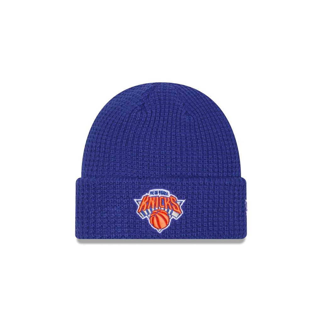 New York Knicks Waffle Stitch Knit Beanie Hat