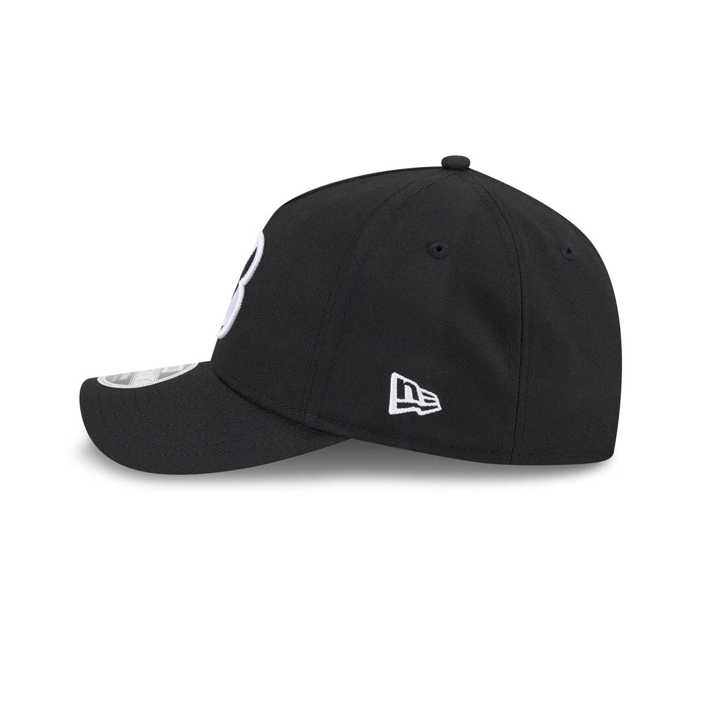Cincinnati Bengals Black & White 9FORTY M-Crown A-Frame Snapback Hat