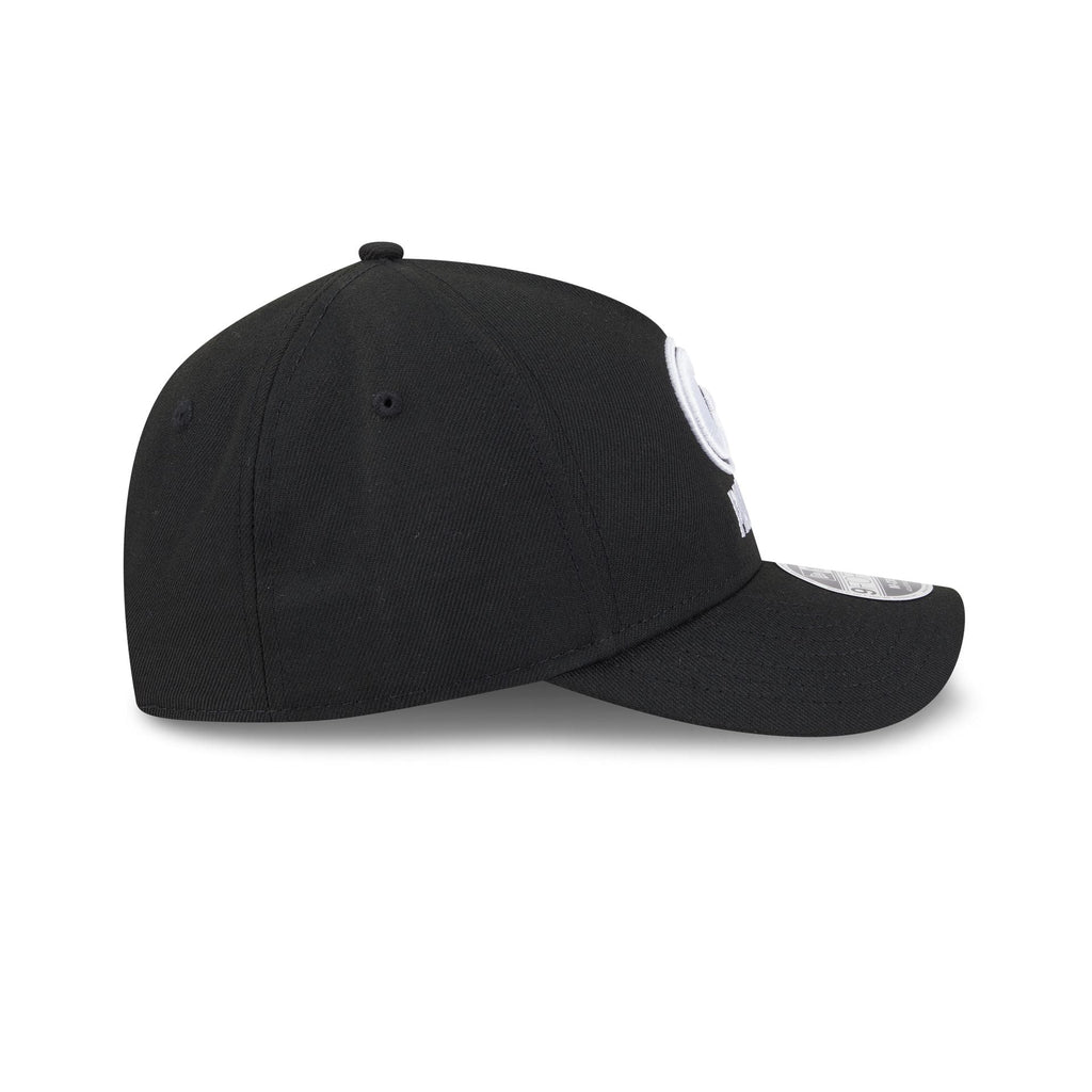 Green Bay Packers Black & White 9FORTY M-Crown A-Frame Snapback Hat