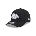 Kansas City Chiefs Black & White 9FORTY M-Crown A-Frame Snapback Hat