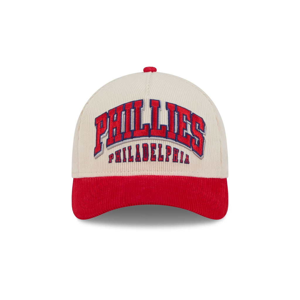 Philadelphia Phillies Stacked Corduroy 9FORTY M-Crown A-Frame Snapback Hat