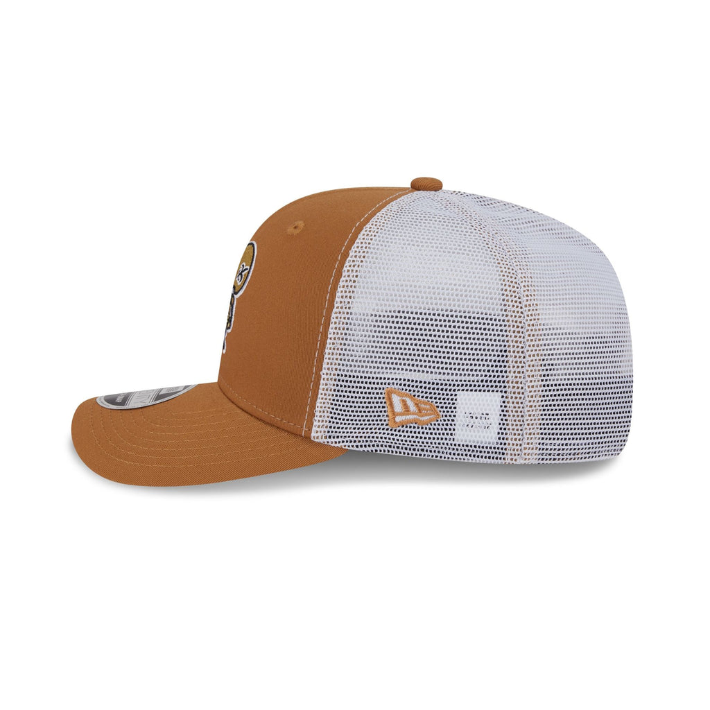 New Orleans Saints Bronze 9SEVENTY Trucker Hat