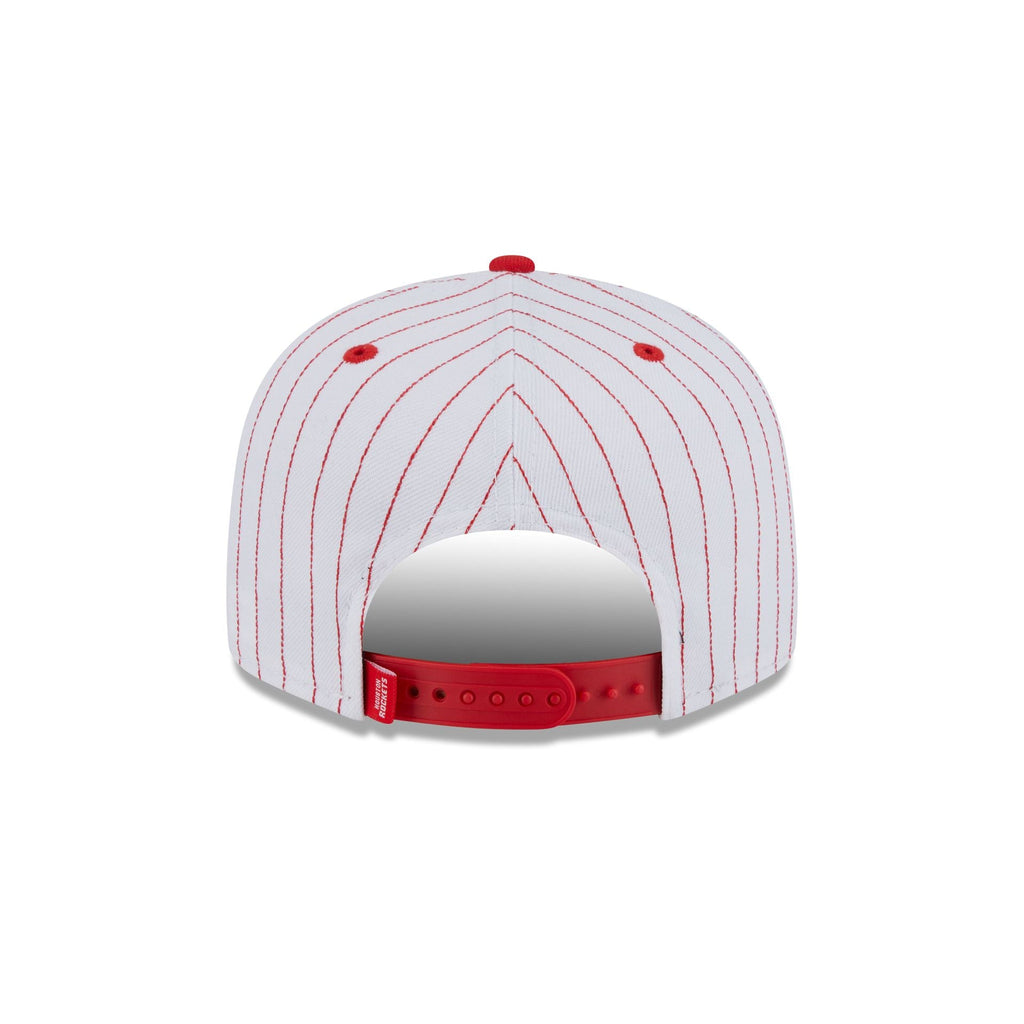 Houston Rockets Deceptor Pinstripe 9FIFTY Snapback Hat