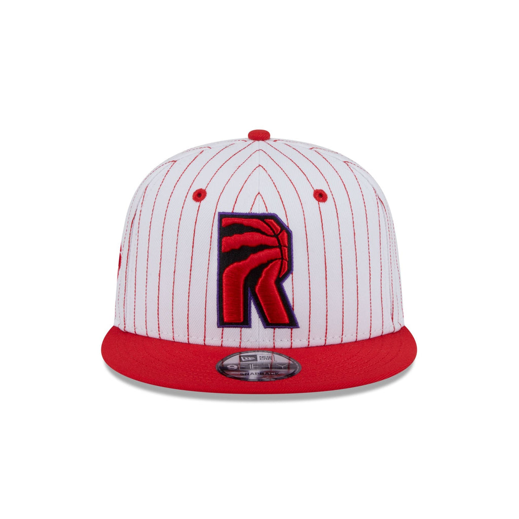 Toronto Raptors Deceptor Pinstripe 9FIFTY Snapback Hat