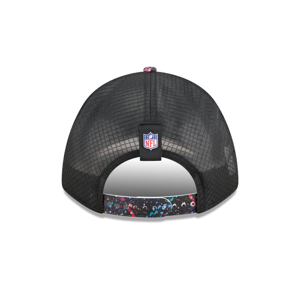 Pittsburgh Steelers 2025 Crucial Catch 9FORTY M-Crown A-Frame Trucker Hat