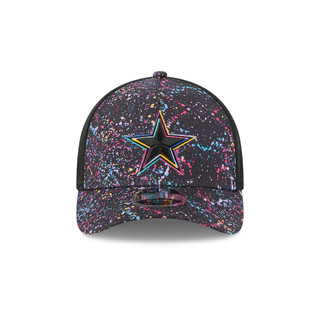 Dallas Cowboys 2025 Crucial Catch 9FORTY M-Crown A-Frame Trucker Hat
