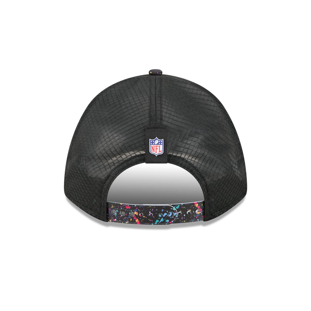 Atlanta Falcons 2025 Crucial Catch 9FORTY M-Crown A-Frame Trucker Hat