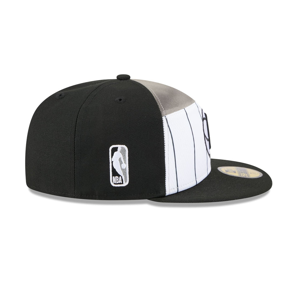 Brooklyn Nets 2025 Tip-Off Split Panel 59FIFTY Fitted Hat