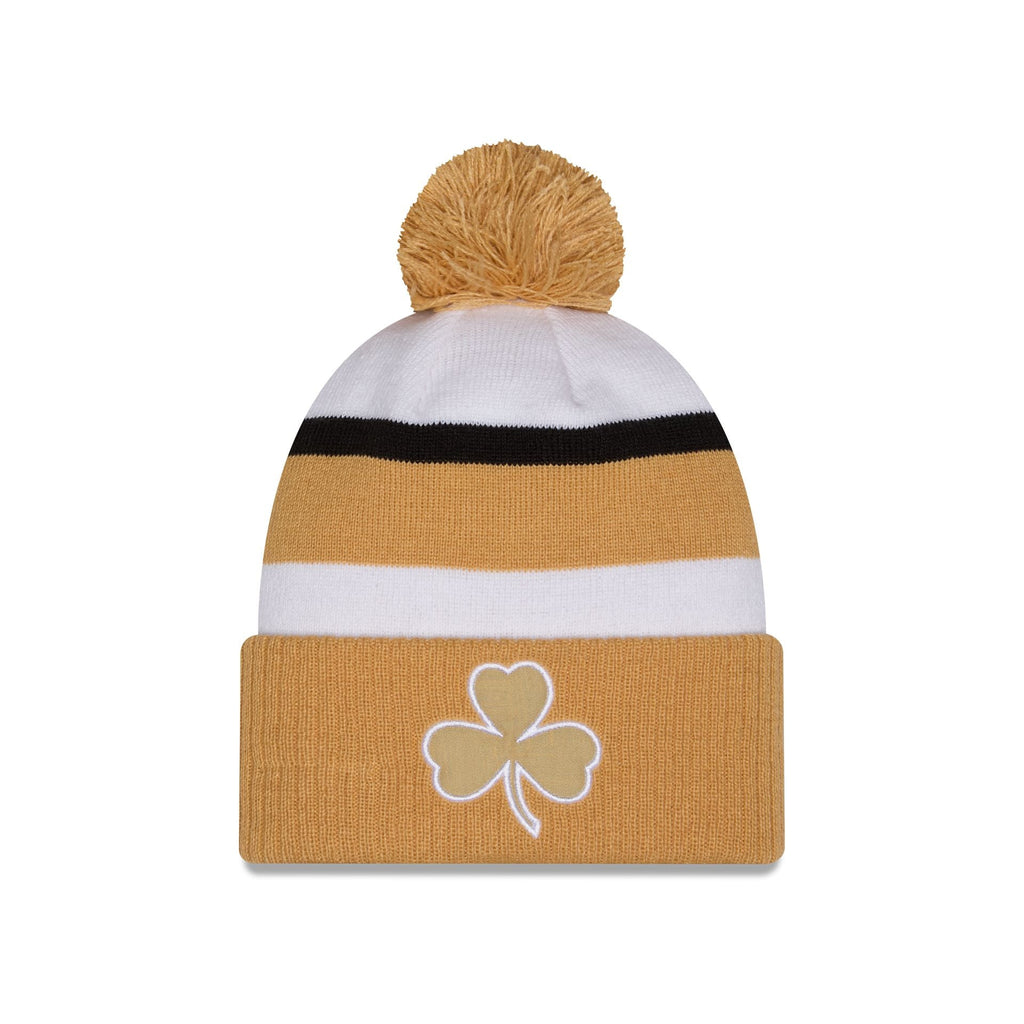Boston Celtics 2025 City Edition Pom Knit Hat