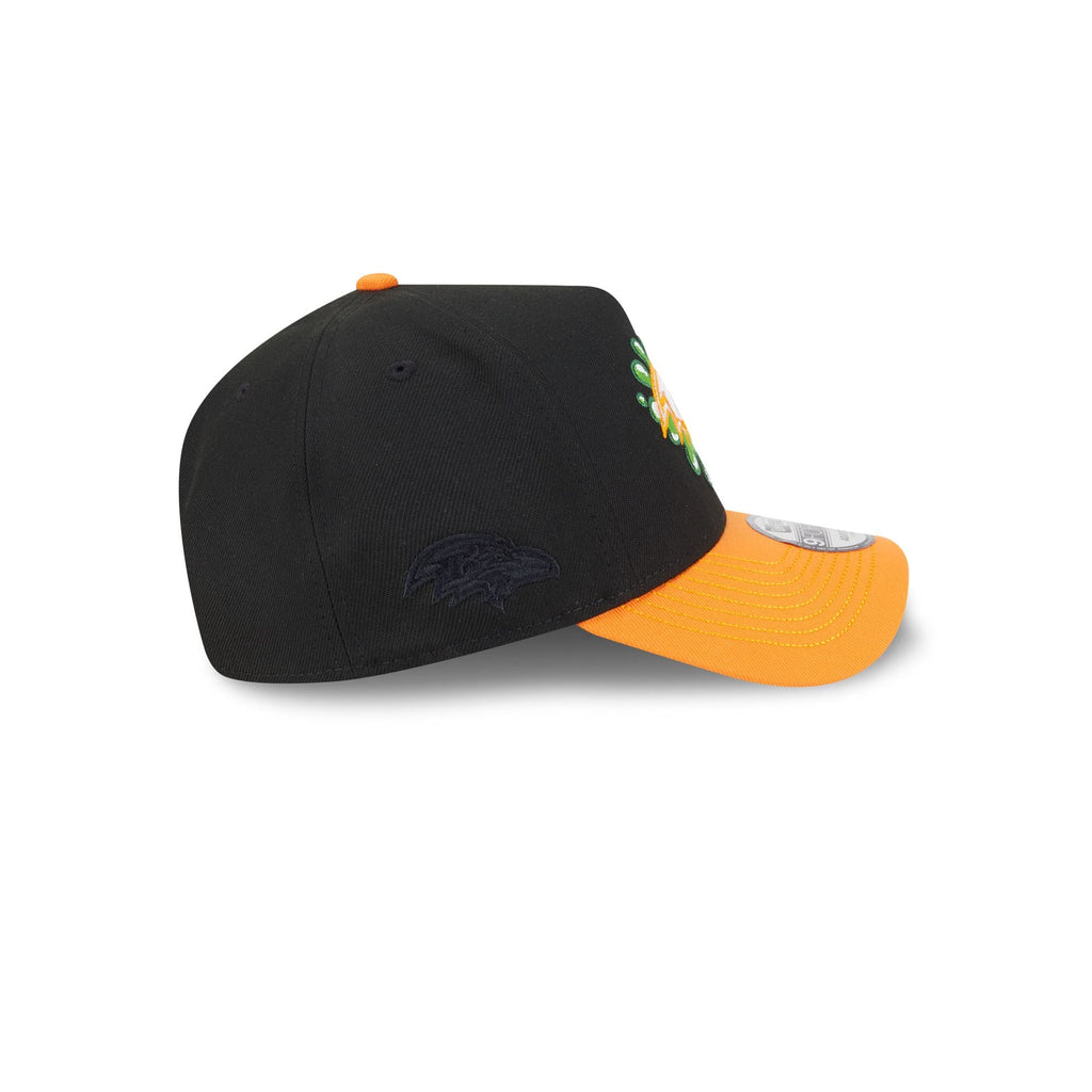 Nickelodeon Slime x Baltimore Ravens 9FORTY A-Frame Snapback Hat