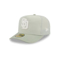 San Diego Padres Crinkle 59FIFTY A-Frame Fitted Hat