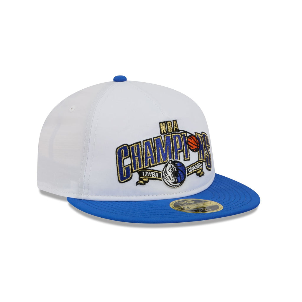 Dallas Mavericks Champions White Retro Crown 59FIFTY Fitted Hat