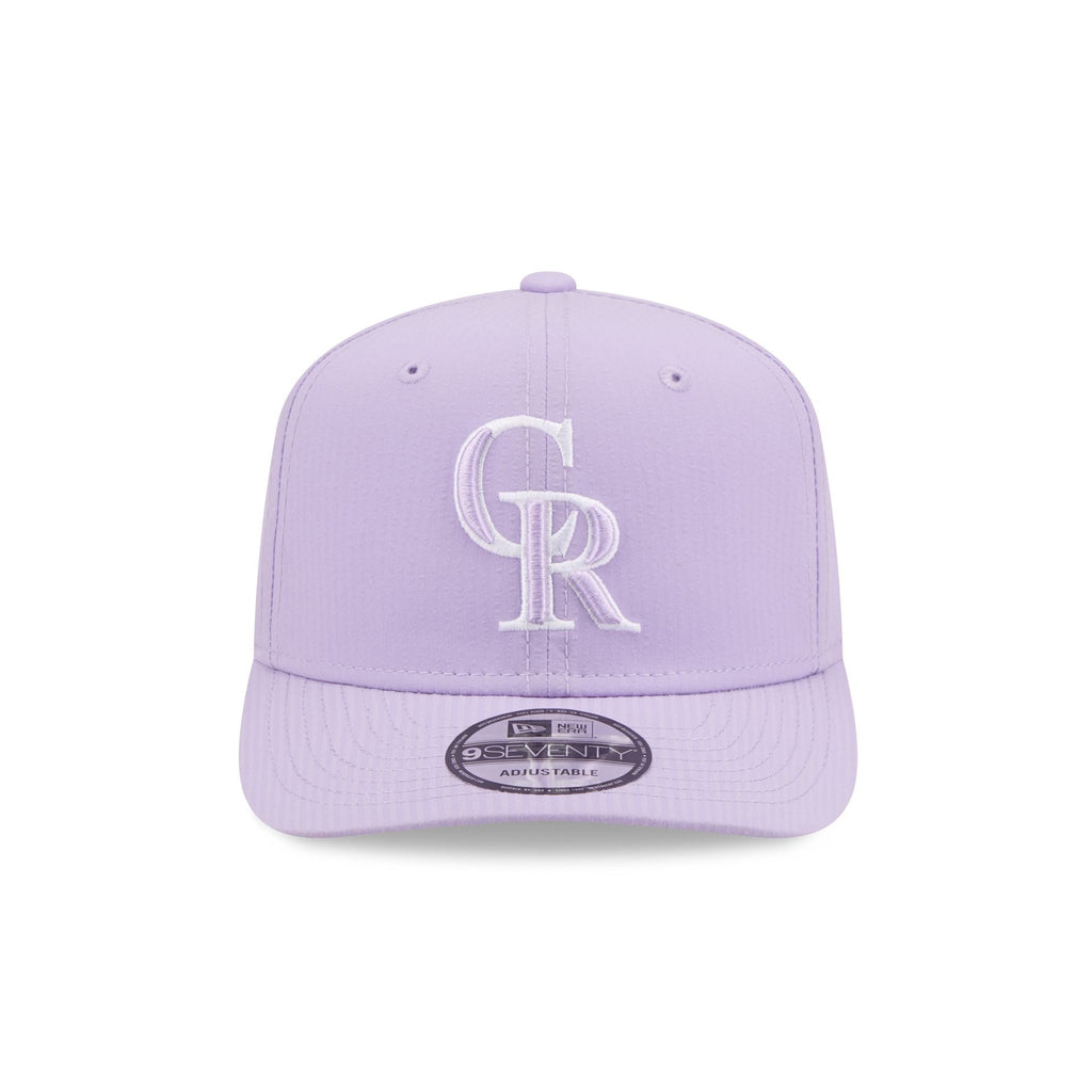 Colorado Rockies Pastel Crepe 9SEVENTY Stretch-Snap Hat