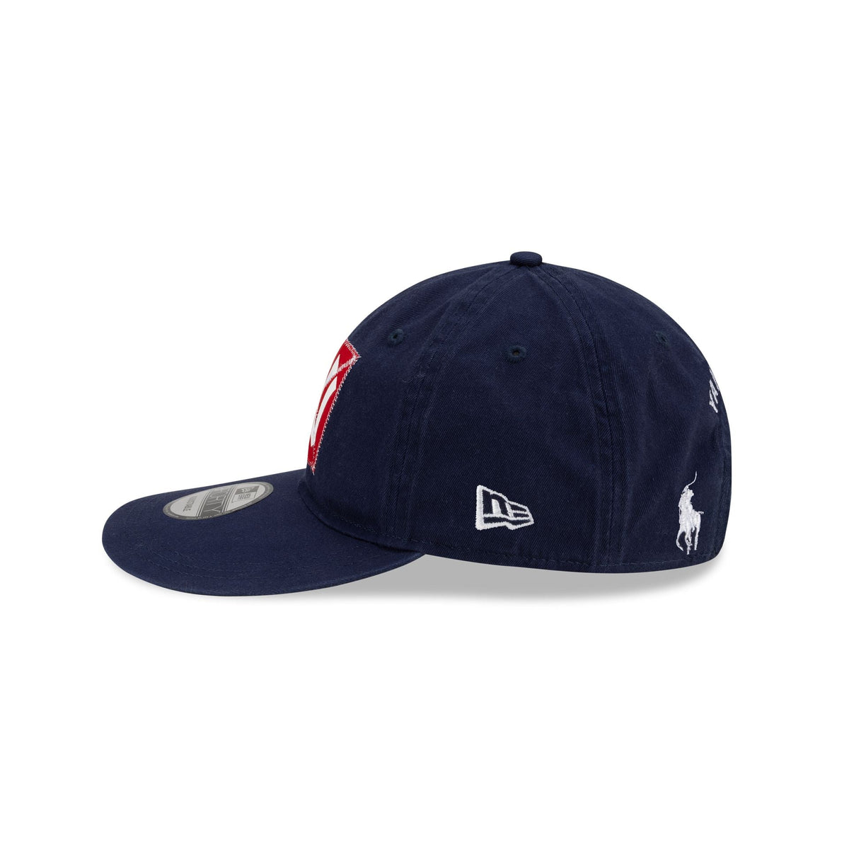 Ralph Lauren x New York Yankees Navy Long Bill 9FORTY Adjustable Hat