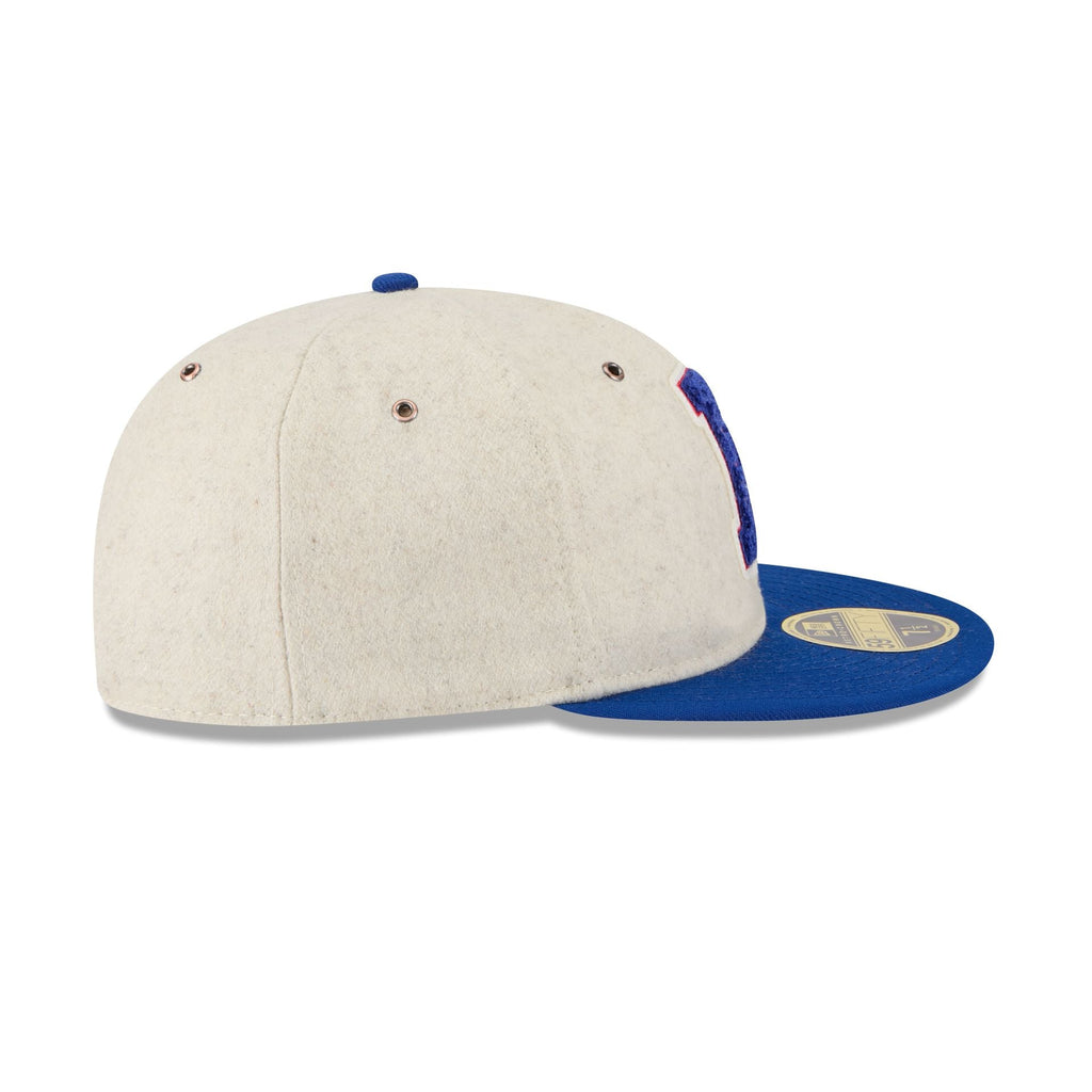 Atlanta Braves Wool Letterman Retro Crown 59FIFTY Fitted Hat