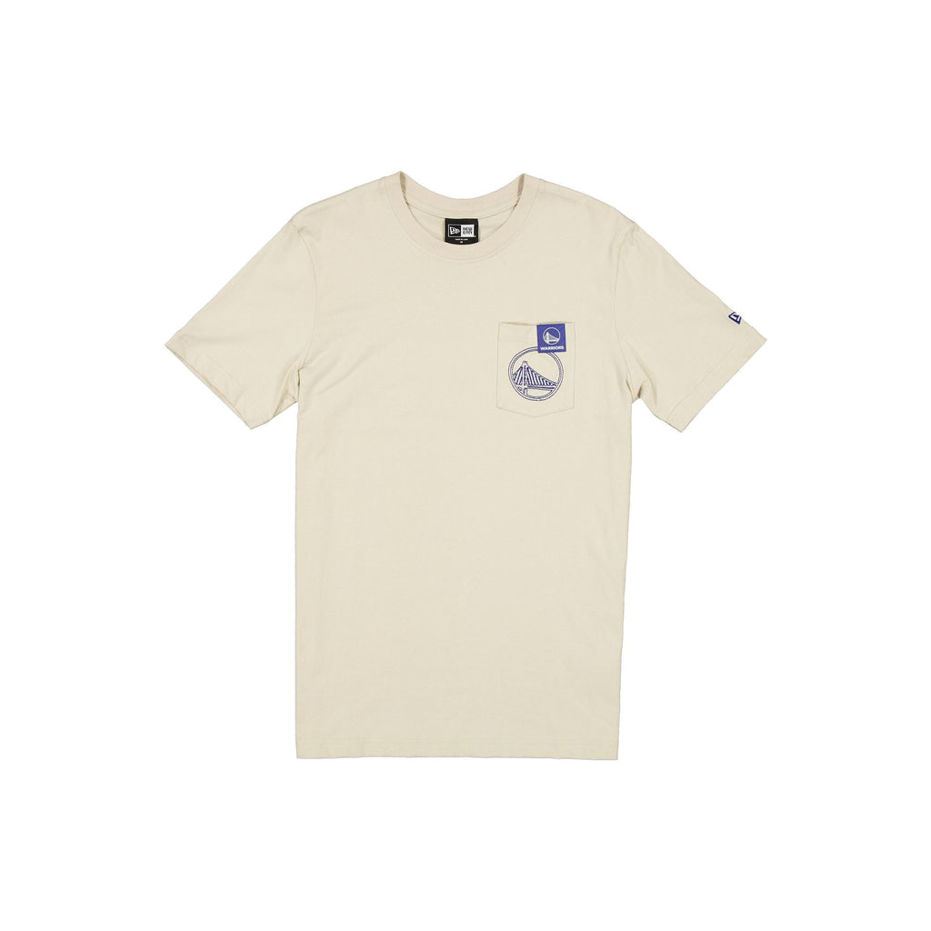 Golden State Warriors Quilted Stone Pocket T-Shirt