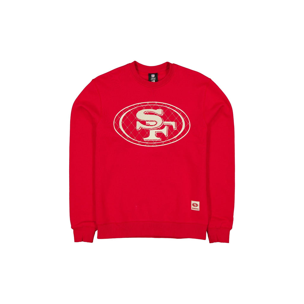 San Francisco 49ers Quilted Crewneck