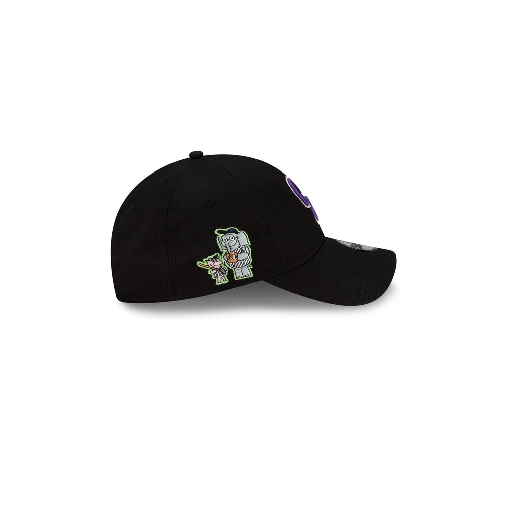 Hidden Pigeon x Colorado Rockies Youth 9TWENTY Adjustable Hat