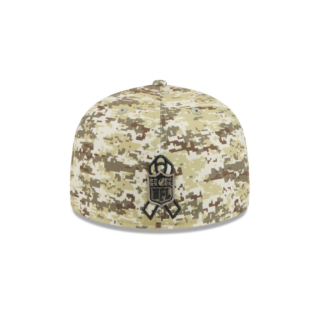 Buffalo Bills 2025 Salute to Service Fan Gear 59FIFTY Fitted Hat