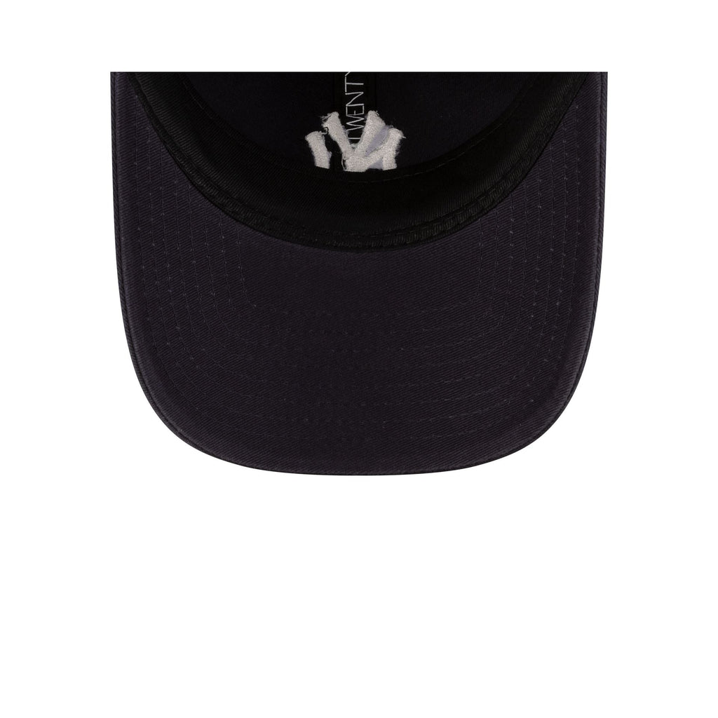 New York Yankees Navy Washed Script 9TWENTY Adjustable Hat