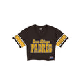 San Diego Padres Throwback Women's Cropped T-Shirt