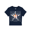 Houston Astros Leisure Women's Shrunken Cropped T-Shirt