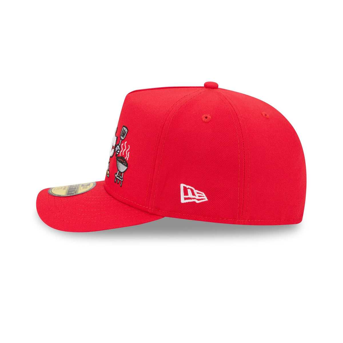 Kansas City Chiefs Cartoon 59FIFTY A-Frame Fitted Hat
